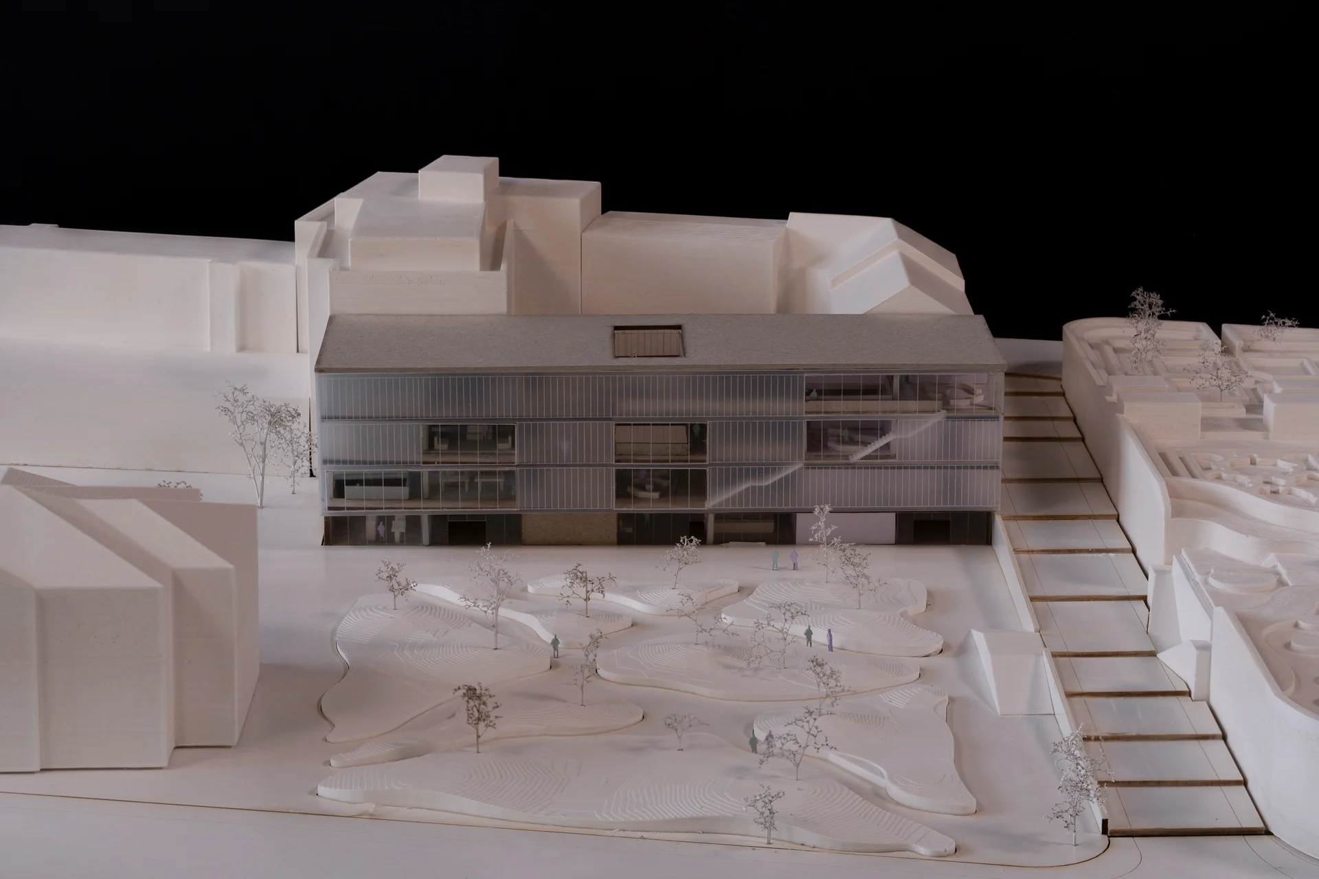 Der dritte Ort zwischen Schloss und Landtag in Saarbrücken