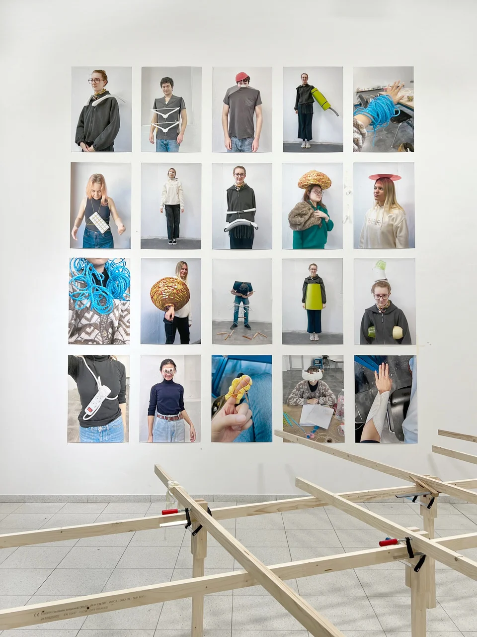 Space is the place for Beginners und Objekt am Körper