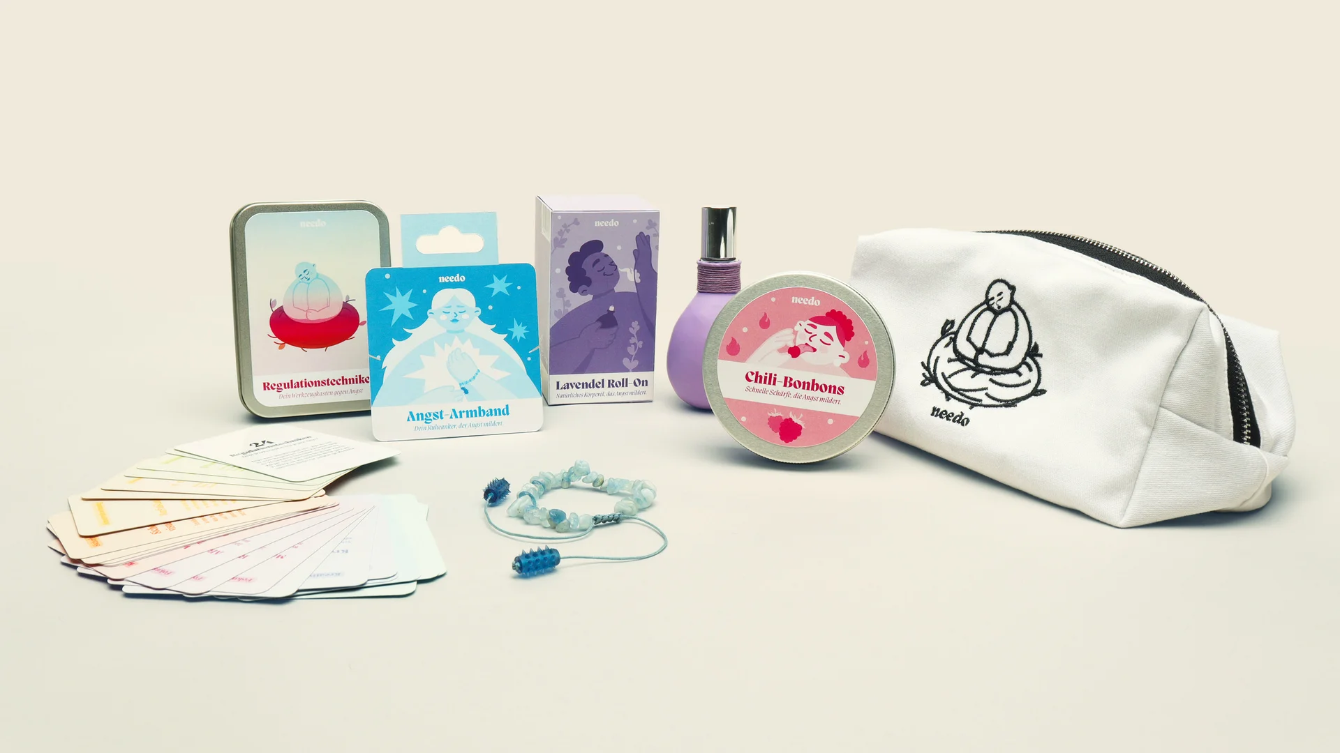 needo - Produktserie gegen Angstzustände 
