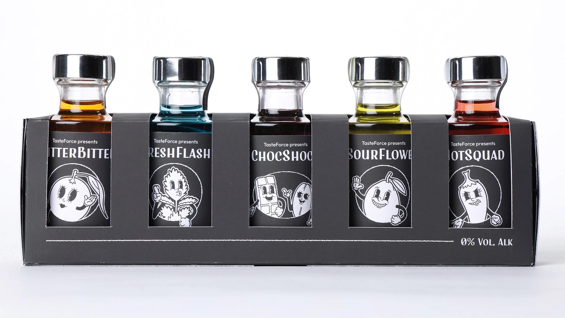 TasteForce - alkoholfreie shots     